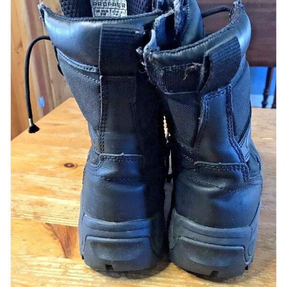 Propper Men's Series 200 6" Side Zip Boots Black US Men's 5W Women's 7W - Picture 7 of 14
